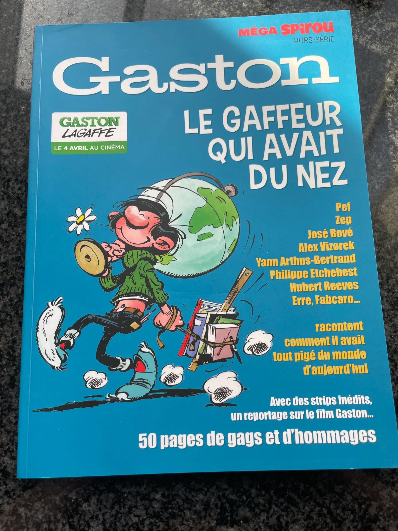 Mega Spirou hors série Gaston Le gaffeur qui avait du nez